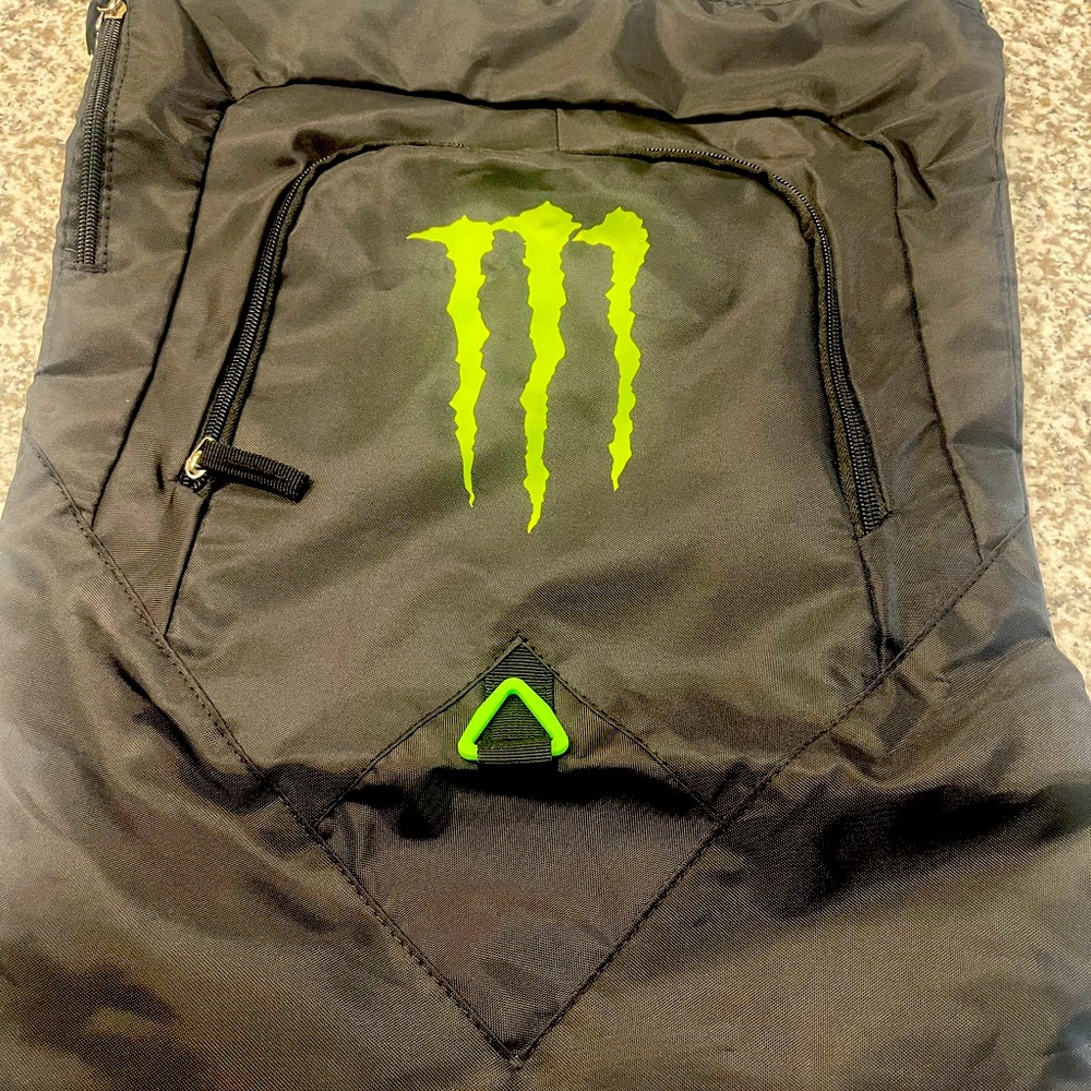 Monster small “gym” string bag